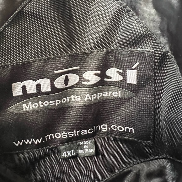 Mossi Racing Competition Snowmobile/ Motorcycle Winter Snow Bibs Men’s Size 4XL - Picture 6 of 7